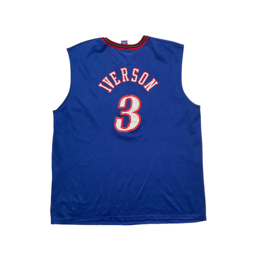 Vintage Sixers Champion Iverson NBA Jersey